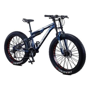 Bicicleta HQYG Suspensão Total Pneu Gordo Aro 24/26 Importada