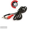 Kit com 10 Cabos P2 para Rca 5 Metros - 1