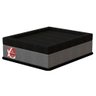 Cama box PET Cachorro / Gato Médio Sleep Plus CinzaPreto (75x55x15) - Pelmex - 2