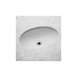 Cuba Oval Embutir 49x32.5cm Sl - Celite Branco - 2