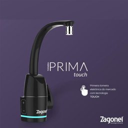 TORNEIRA ELETRÔNICA PRIMA TOUCH PRETA ZAGONEL - 6