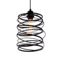 Ver imagem 1 de Lustre Pendente Avant Electra Preto Fosco E27 Bivolt