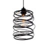 Lustre Pendente Avant Electra Preto Fosco E27 Bivolt - 1