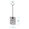Lustre Pendente Avant Electra Preto Fosco E27 Bivolt - 3