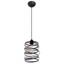 Ver imagem 2 de Lustre Pendente Avant Electra Preto Fosco E27 Bivolt