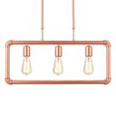 Ver imagem 1 de Lustre Pendente Avant Hash 3 Cobre E27 Bivolt