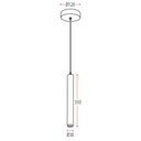 Ver imagem 3 de Lustre Pendente Avant Spear Linear Grande Branco com Led Bivolt