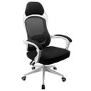 Ver imagem 6 de Cadeira de Escritório Presidente Tela Mesh Gamer Branca Conforsit 4534