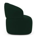 Ver imagem 6 de Sofá Orgânico 02 Lugares Living Glee 140cm Veludo Verde Escuro - Desk Design