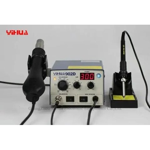 Estação de Retrabalho Digital 2 em 1 Profissional YIHUA 902D