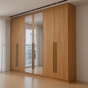 Ver imagem 5 de Guarda-Roupa Casal Magnus 6 Portas 3 Gavetas com Espelho Cinamomo - Panorama Móveis