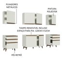 Ver imagem 6 de Cozinha Completa Reims com Armário e Balcão Branco Madesa