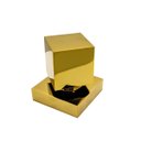 Ver imagem 5 de Kit 2 Acabamentos Registro Quadrado Dourado Brilhante Padrão Deca Metal Luxo