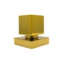 Ver imagem 6 de Kit 2 Acabamentos Registro Quadrado Dourado Brilhante Padrão Deca Metal Luxo