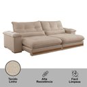 Ver imagem 5 de Sofá Dubai Linho 02 Módulos de 120 Cm B25 Cm Meu Sofá Online