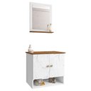 Ver imagem 3 de Conjunto de Banheiro com Gabinete 2 Portas e 1 Espelheira Deli