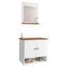 Conjunto de Banheiro com Gabinete 2 Portas e 1 Espelheira Deli - 3