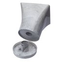 Ver imagem 2 de Vaso Planta Cachepô Redondo Decorativo Anti Dengue 3,5L:Preto