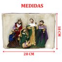 Ver imagem 6 de Presépio Estatueta Livro Sagrado 3D Nascimento Jesus 18x28cm