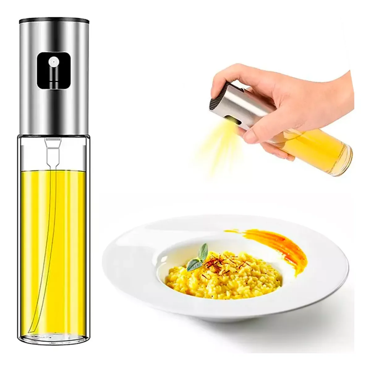 Spray Borrifador Culinário de Plástico
