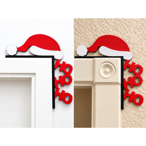 Placa Decoração Natal para Portas e Janelas