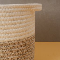 Kit 3 Pçs Cestos para Objetos Duo Cordas com Alças Oikos - 4
