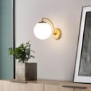 Ver imagem 7 de Luminária Arandela Globo 15cm Parede E27 Jabuticaba Kjbd-437:dourada