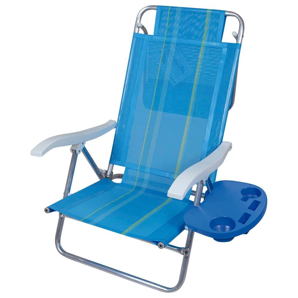 Mesa Portátil para Cadeira de Praia Porta Copo Celular Mor - 5