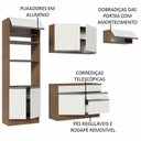Ver mais imagens de Armário De Cozinha 270cm Rustic/Branco 14 Rustic/Branco