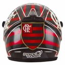 Ver imagem 4 de Mini Capacete Times Moto Decoração e Enfeite Futebol (mini Helmet) - Flamengo