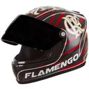 Ver imagem 3 de Mini Capacete Times Moto Decoração e Enfeite Futebol (mini Helmet) - Flamengo