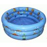 Piscina Redonda Infantil para Bebe e Crianca Inflavel 80 Litros Azul (D00772) - 2