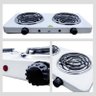 Fogão Eletrico com 2 Bocas Fogareiro Portátil 500° em Aço para Cozinha Alimentação (Fe-302) - 2