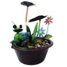 Fonte de Água Decorativa Metal Sapo Jardim Casa Quarto (Fro-8) - 1