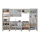 Ver imagem 5 de Cozinha Americana Modulada 6 Peças Torre Quente Cristaleira Vidros Reflecta Paris