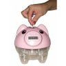Cofre Porco Pig Bank Porquinho Digital Conta Moedas cor ROSA (90197) - 2