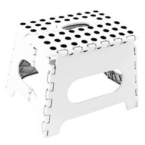 Banco Cadeira Banqueta Infantil Dobravel Banquinho Branco (DTH40006)