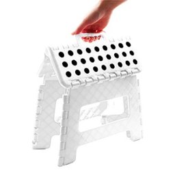 Banco Cadeira Banqueta Infantil Dobravel Banquinho Branco (DTH40006) - 2