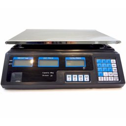 Balança Eletronica Digital com Bateria de Alta Precisao 40kg (81489) - 1