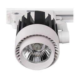 Spot Luminária Led 30W para Trilho Eletrificado Bivolt Iluminação Loja Farmacia Salao (Zem-31430-A) - 2