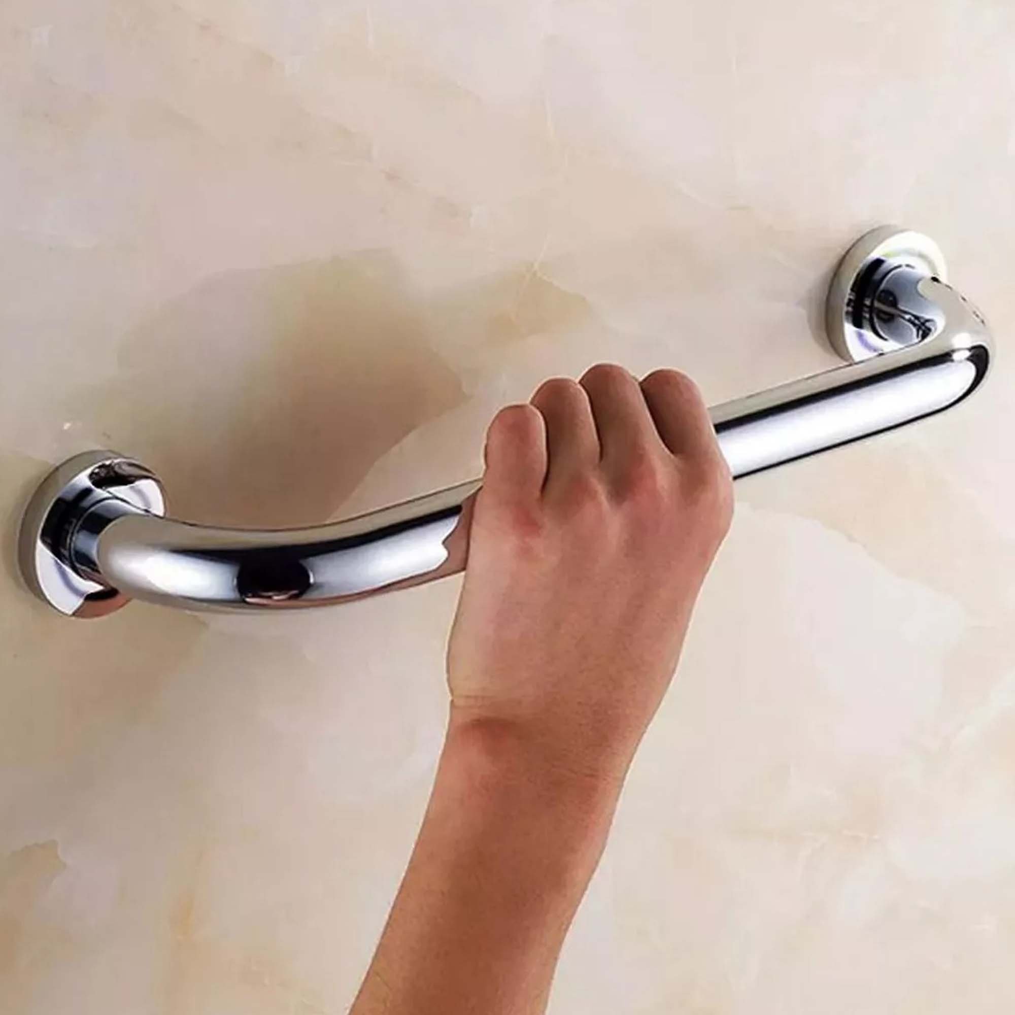 Barra de Apoio 60cm Aço Inox Kit 13 Unidades Criança Idoso Gestante Deficiente Acessibilidade Banhei - 3