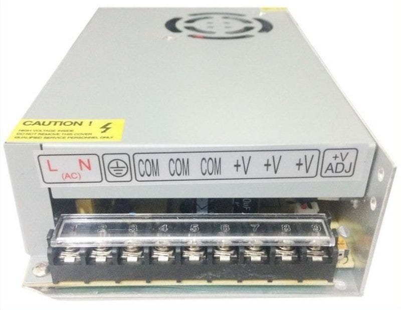 Fonte Chaveada Estabilizada 12V 20A Bivolt com Cooler - 2