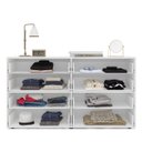 Ver imagem 3 de Cômoda Valência com 8 Gavetas 150x84cm Branco/Creme 240829