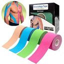 Ver imagem 5 de Kit 3 Fitas Kinesio Bandagem Elástica Muscular Fisioterapia