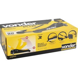 Macaco Hidráulico Tipo Jacaré Portátil Rebaixado 3T - Vonder - 3