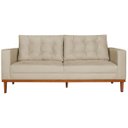 Ver imagem 3 de Sofá 2 Lugares Dubai Suede Bege - ADJ Decor