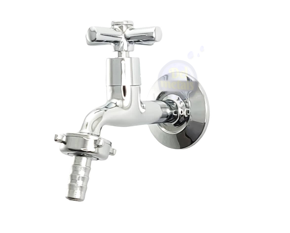 Torneira de Tanque/jardim Luxo ¼ de Volta 100% Metal C-31 Cruz de Malta Casagrande Mundial - 2
