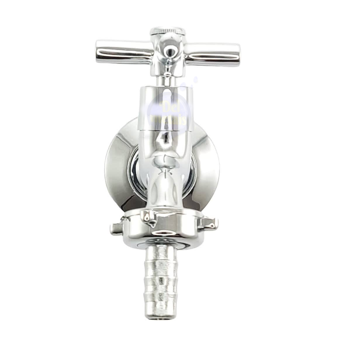 Torneira de Tanque/jardim Luxo ¼ de Volta 100% Metal C-31 Cruz de Malta Casagrande Mundial - 3