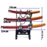 Katana 3 Espada Samurai Sabre Wakizashi Enfeite Miniatura - 5