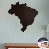 Acrílico Decorativo Mapa do Brasil (40x40cm) - 4